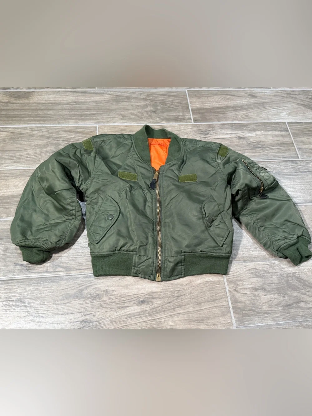 Rothco Boy's Kids Bomber MA-1 Flight Jacket Military Flight size Small